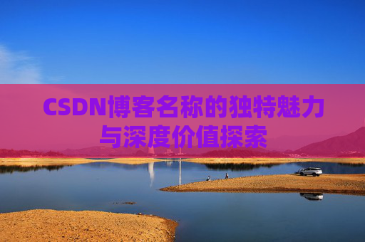 CSDN博客名称的独特魅力与深度价值探索